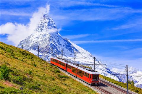 マッターホルンとゴルナーグラート鉄道